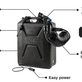 מקלחות קמפינג ניידות –  22ליטר -12V